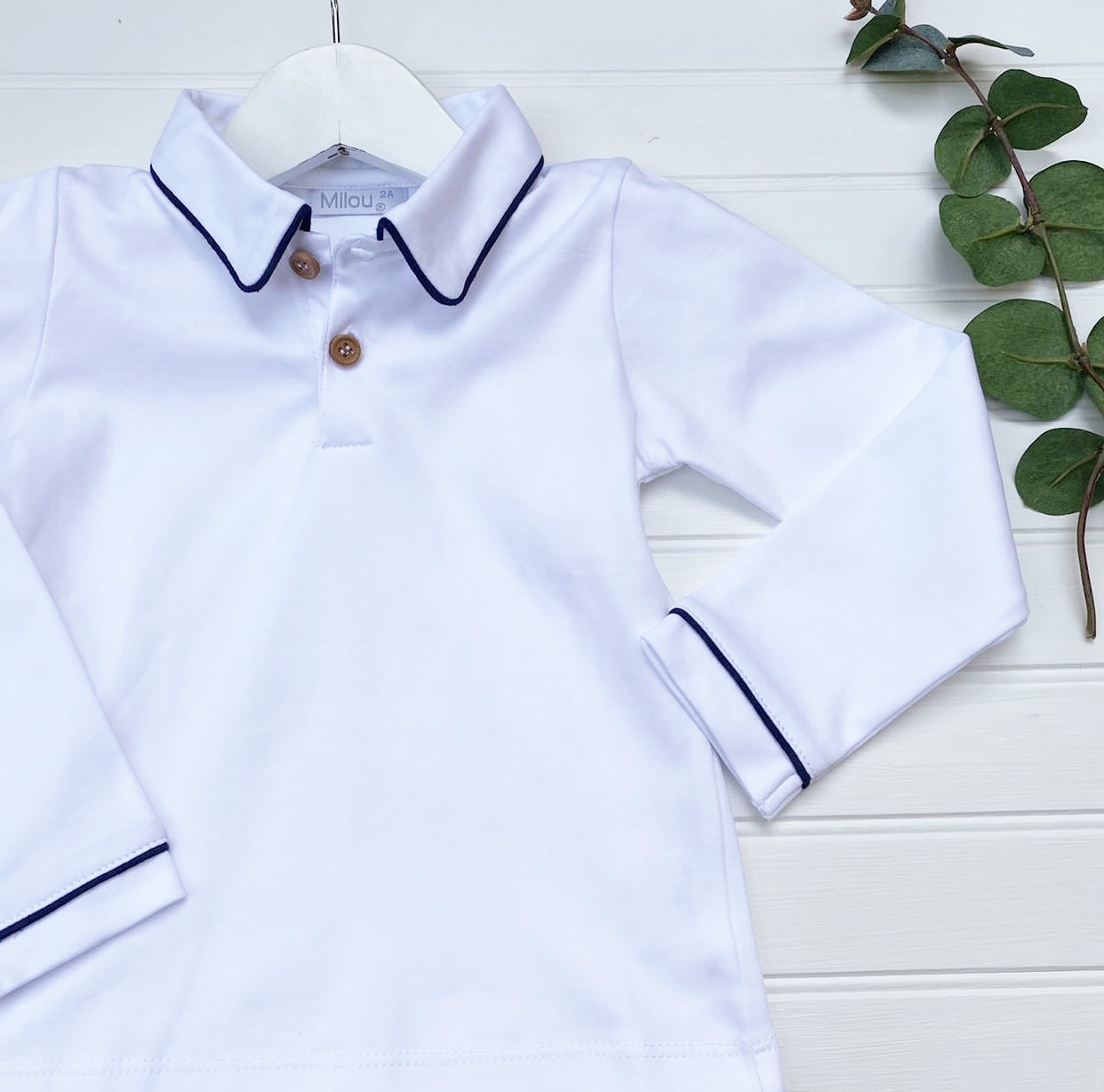 Polera Niño M/l Vivo Az
