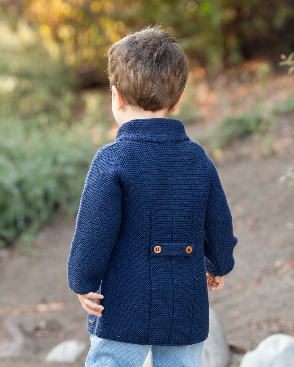 Abrigo Unisex Punto Azul