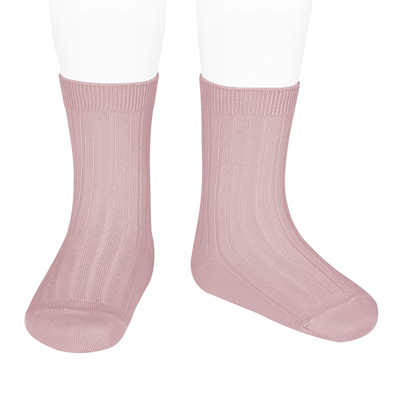Calcetin Corto Canalle Rosa Palo