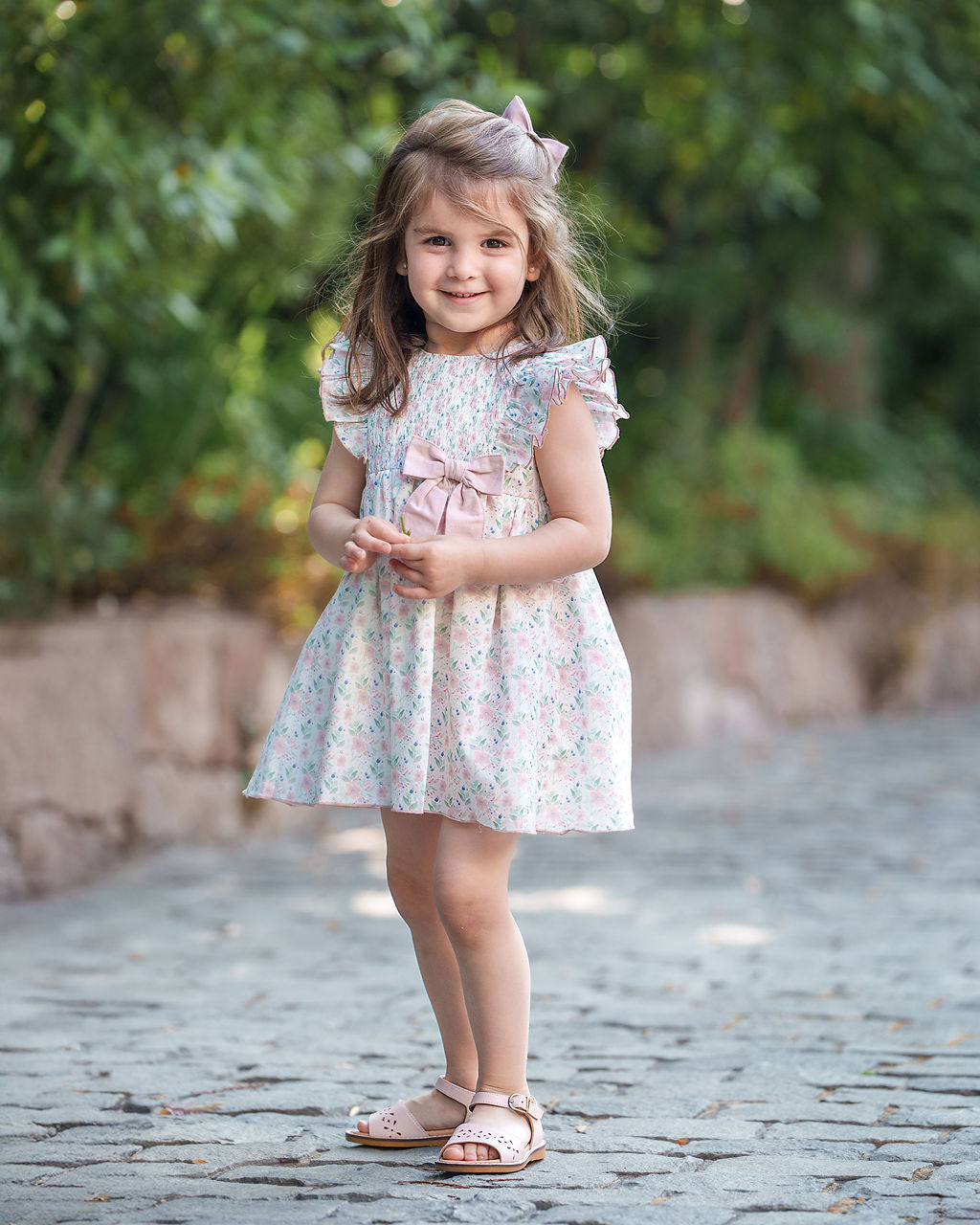 Vestido Anita rosas