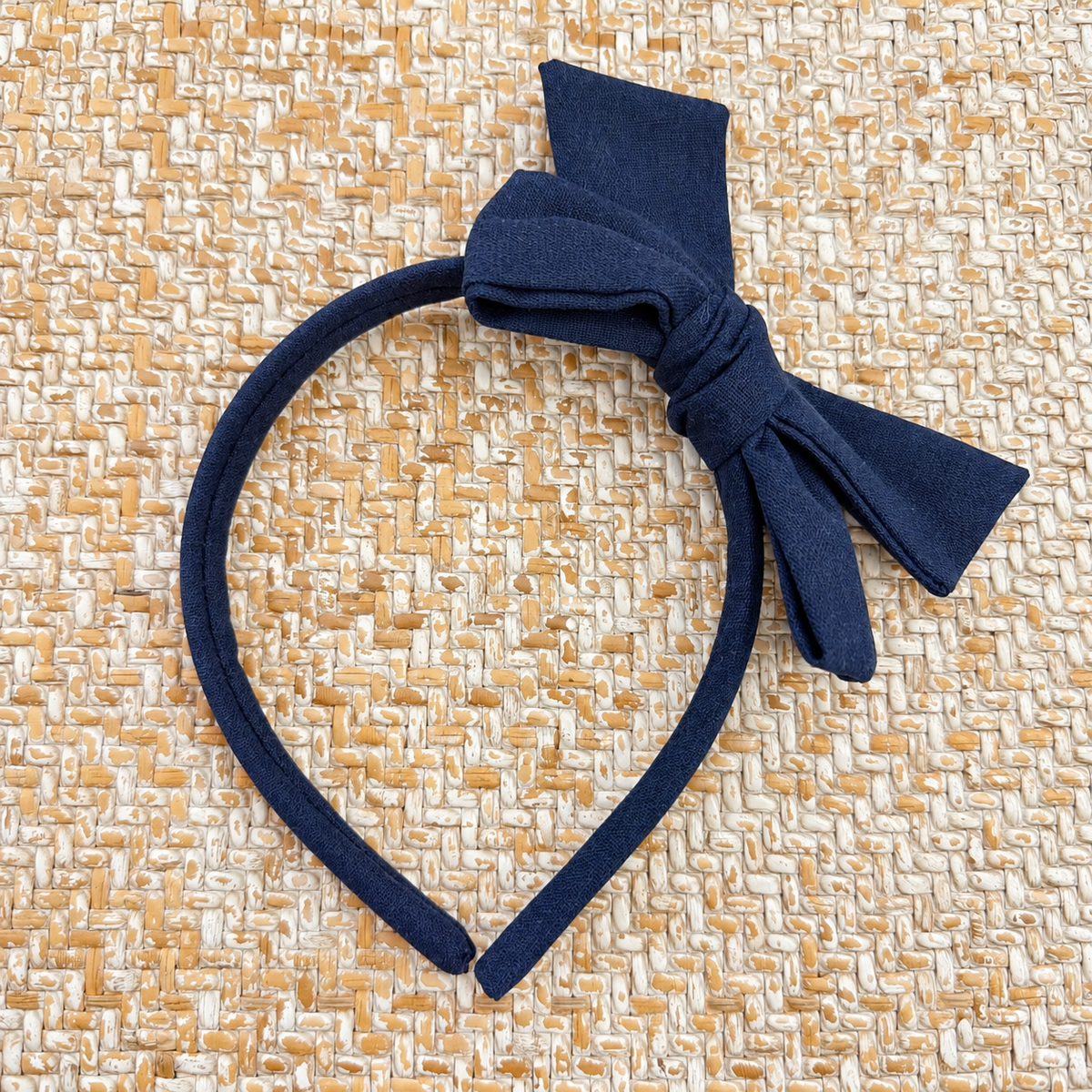Cintillo lazo azul