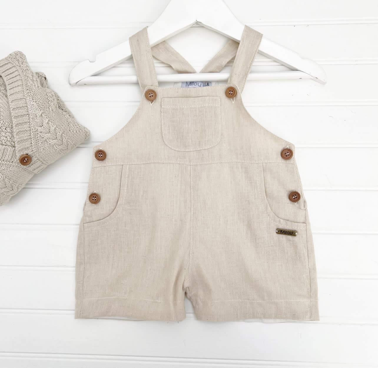 Jardinera Corta Lino Arena