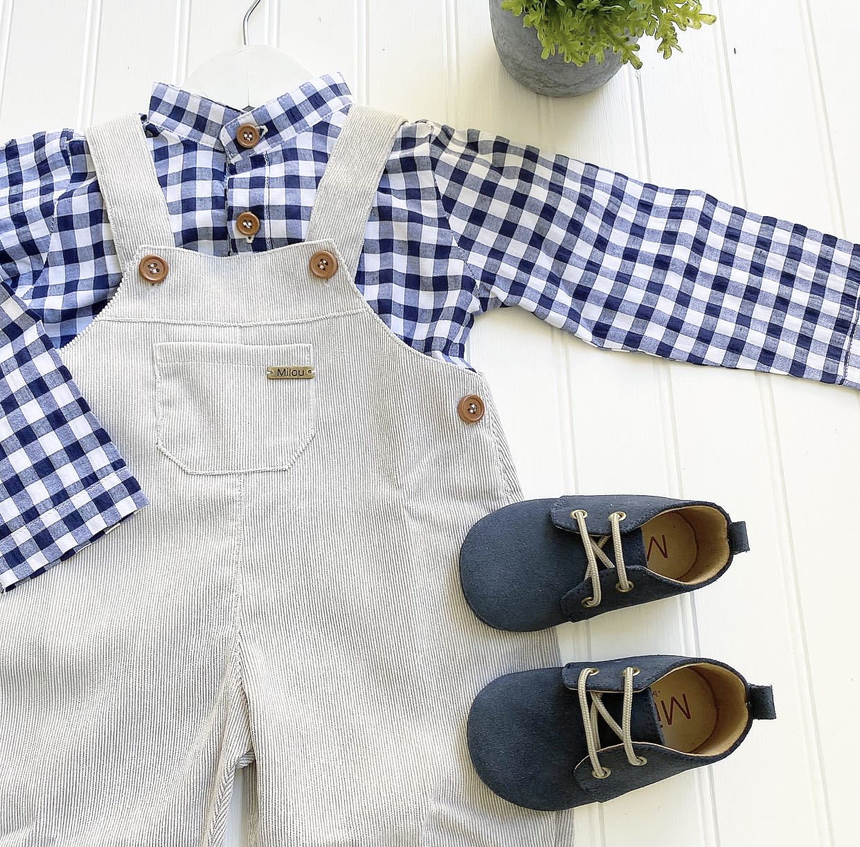 Camisa cuadros az m/l