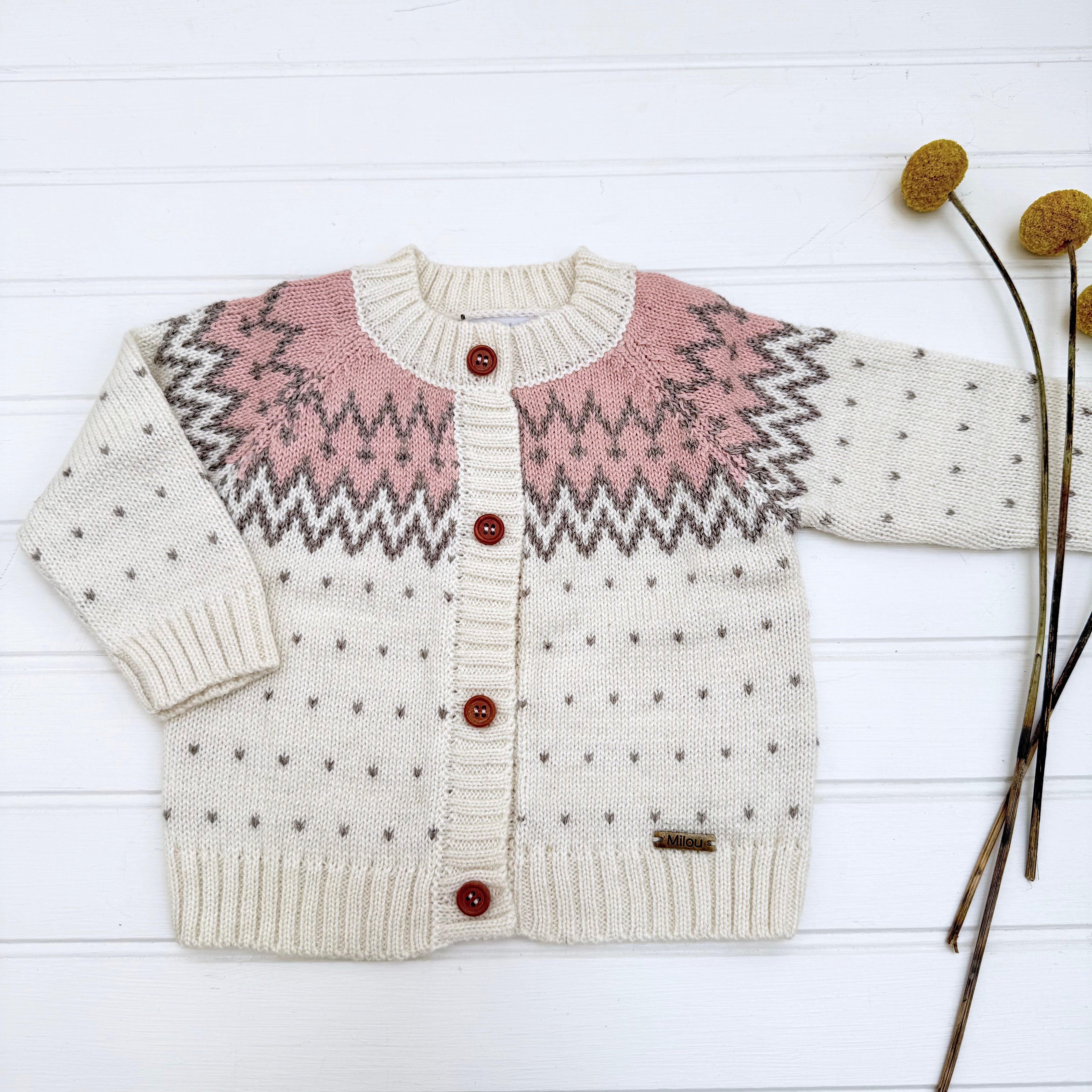 Chaleco Emilia Crudo