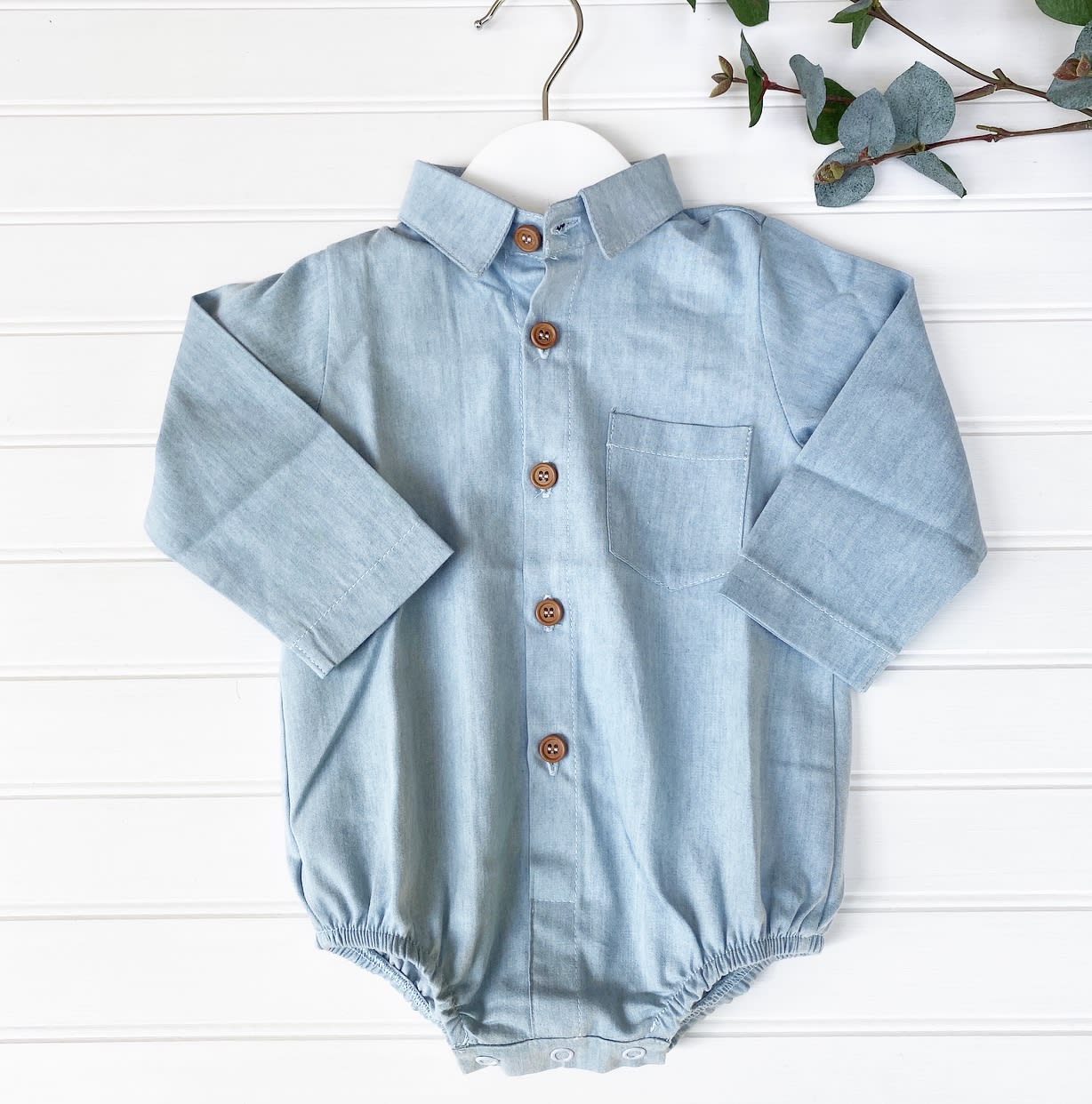 Camisa body jeans m/l