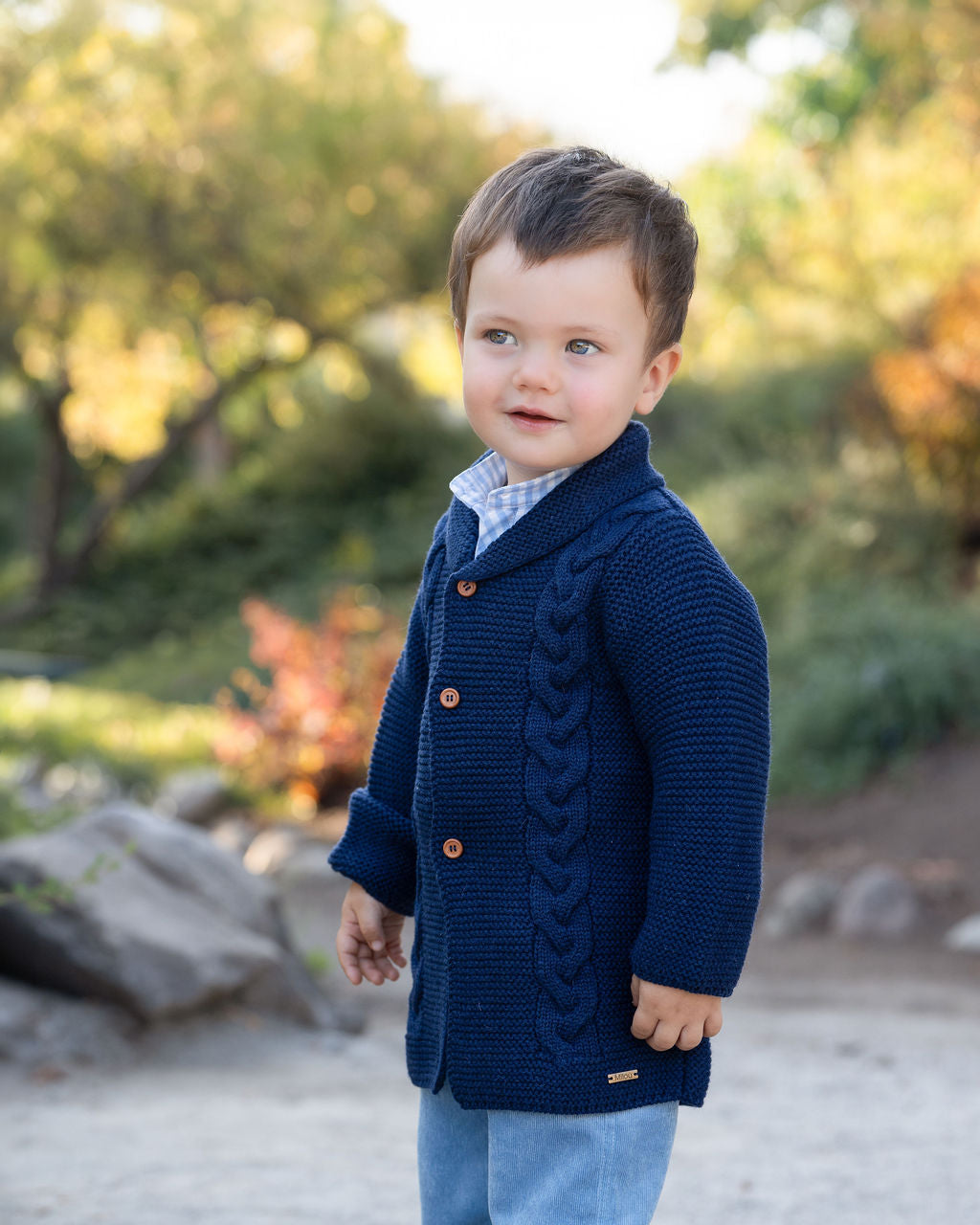 Abrigo Unisex Punto Azul