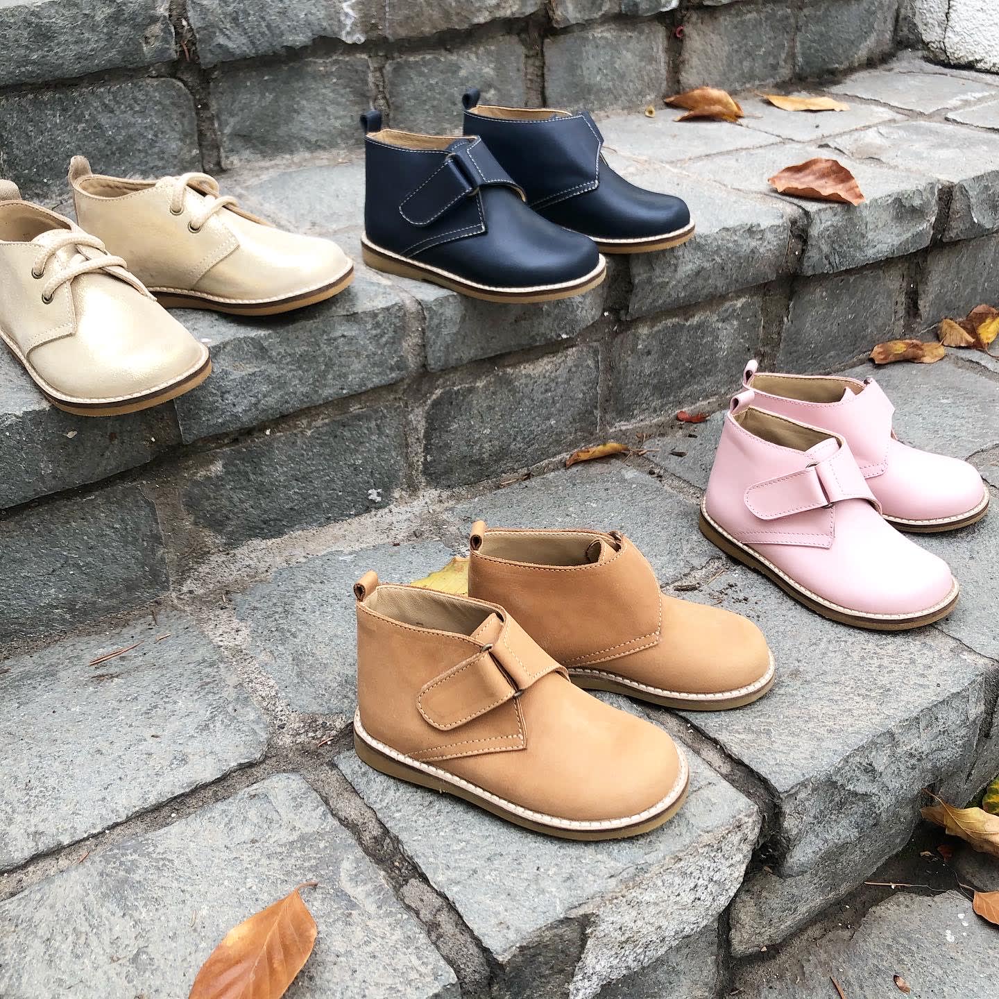 Botin velcro unisex nbk rosado