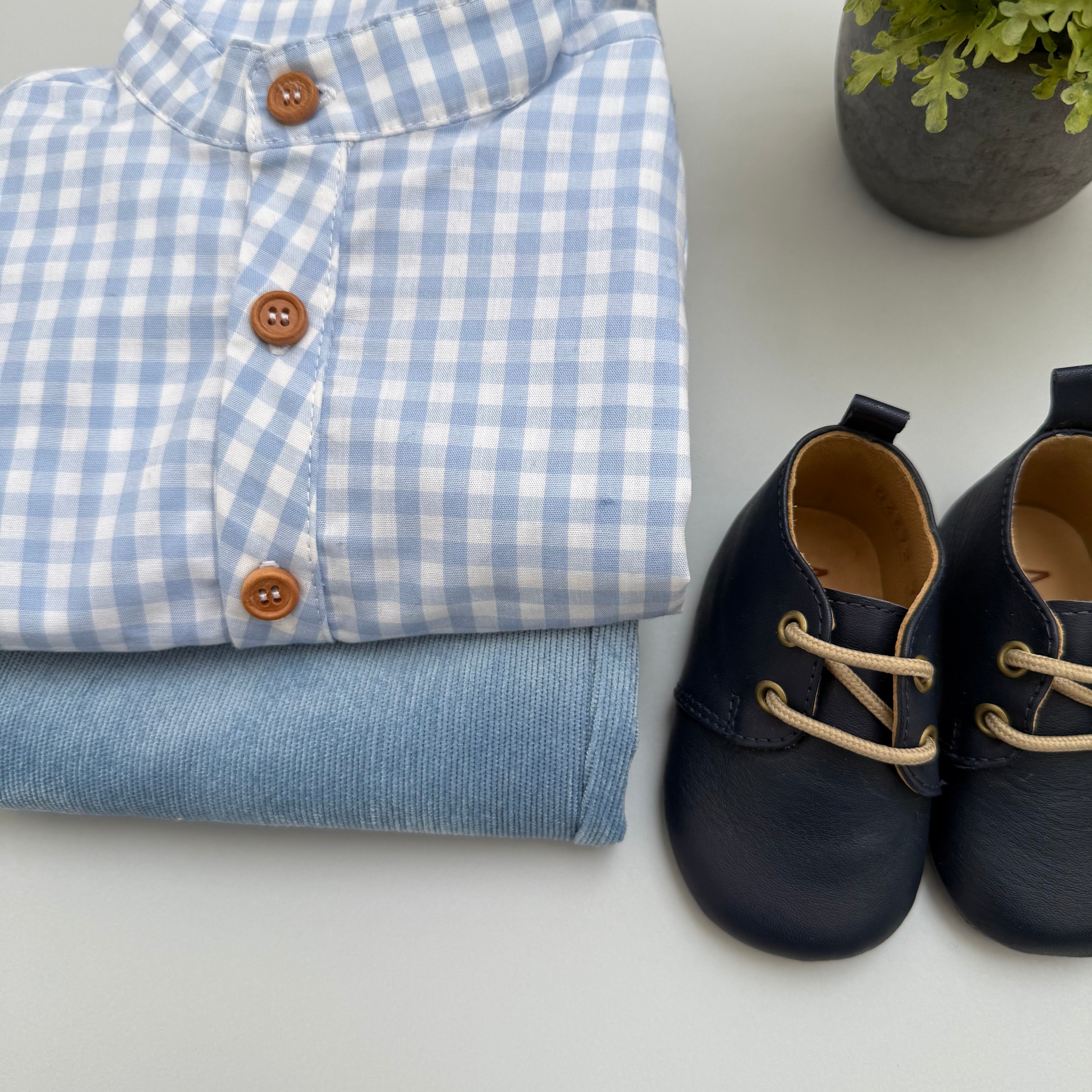 Camisa Vichi Celeste ml