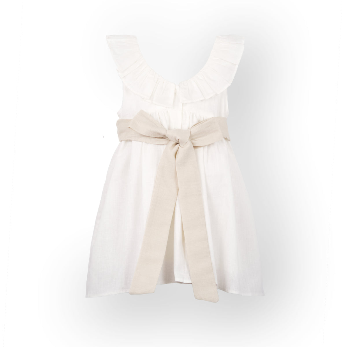 Vestido Anto Lino Cinto Arena