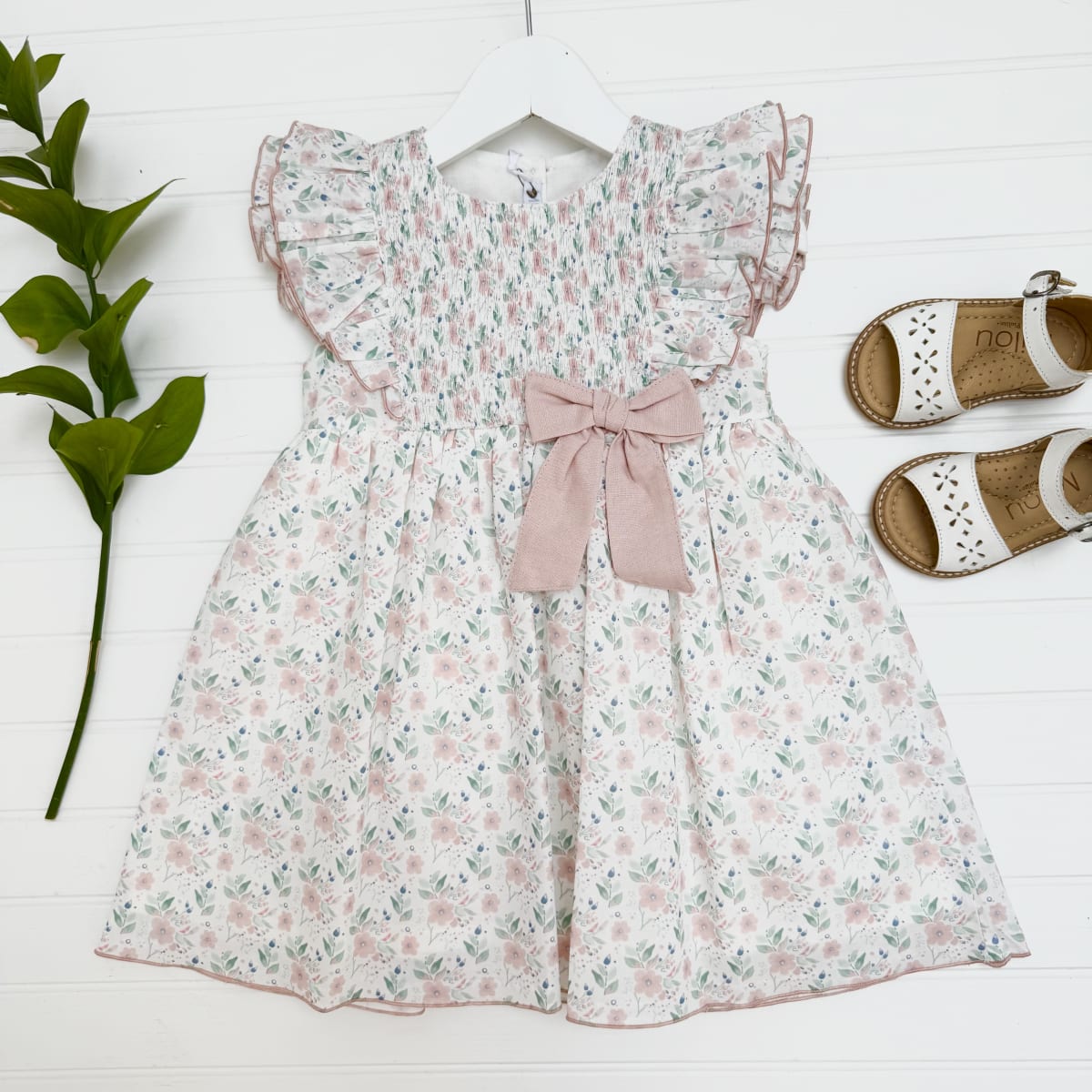 Vestido Anita rosas