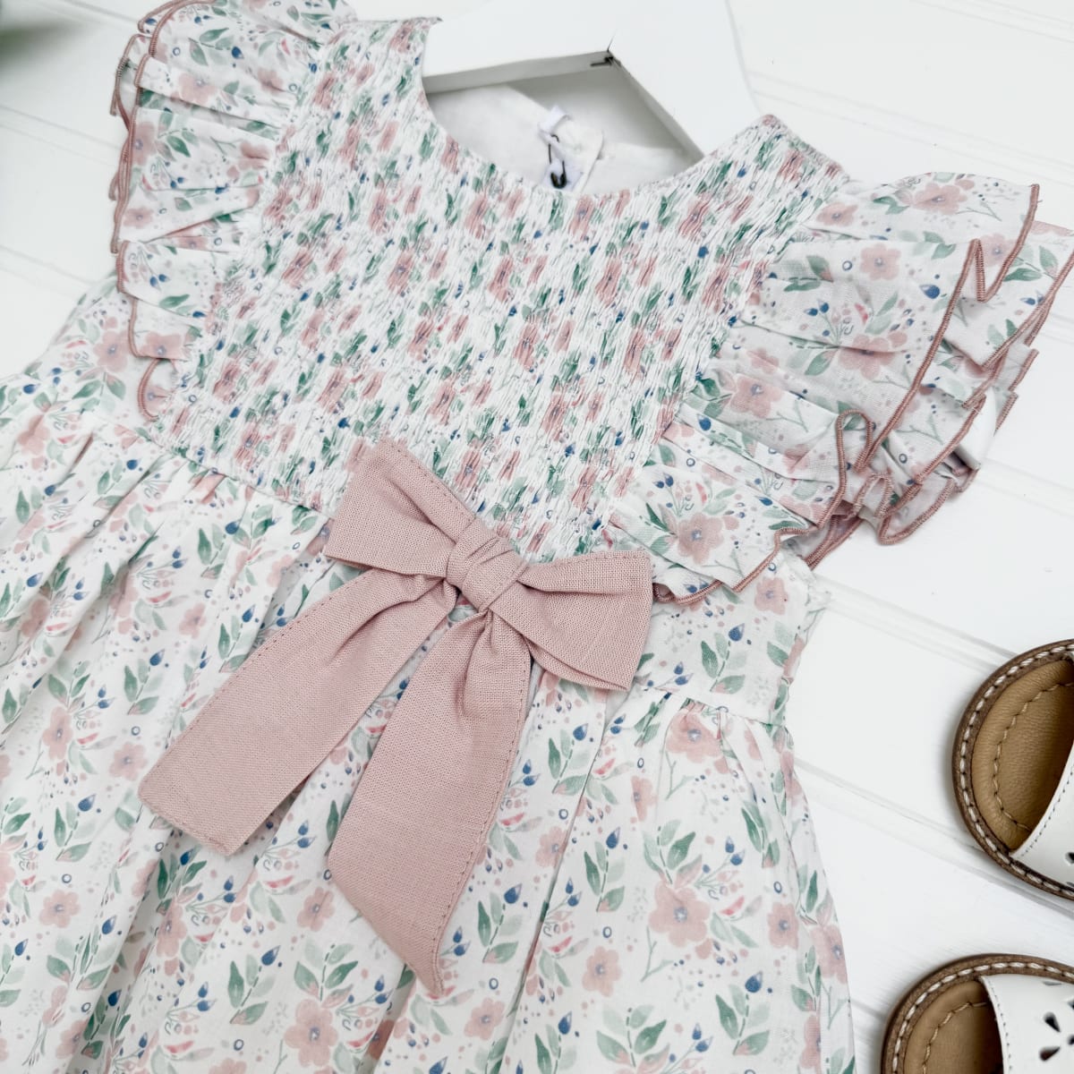 Vestido Anita rosas