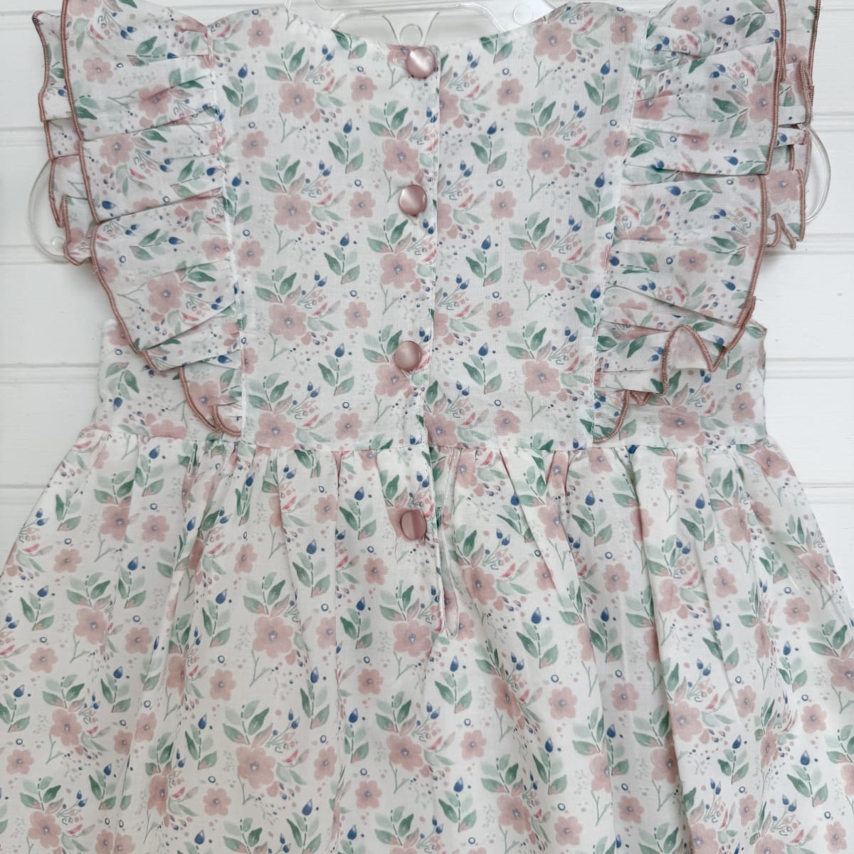 Vestido Anita rosas