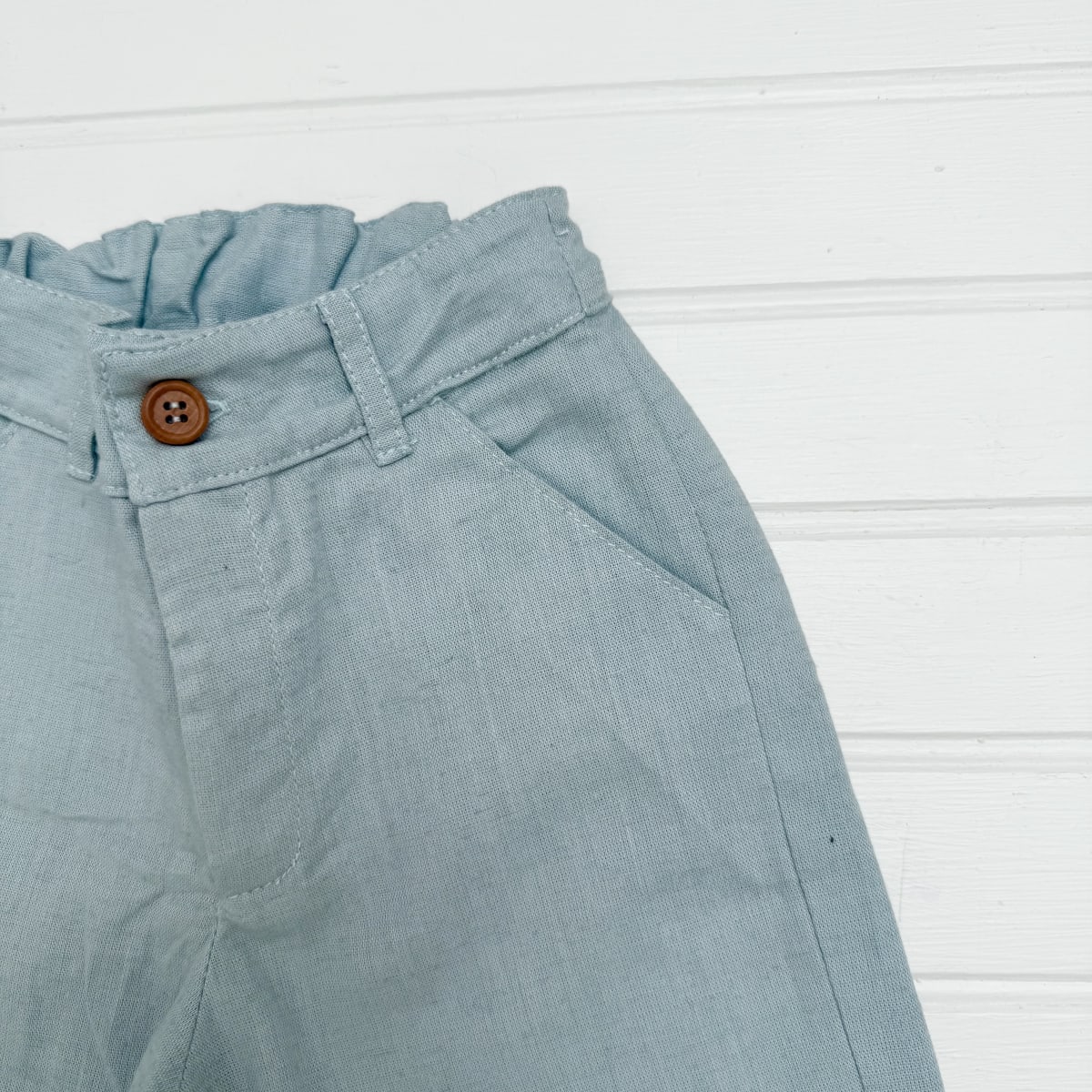 Bermuda niño lino menta