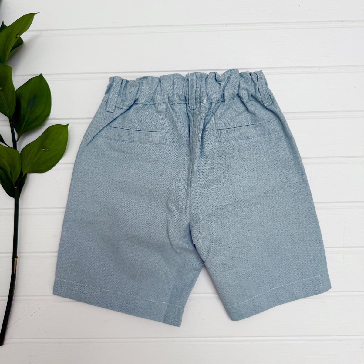 Bermuda niño lino menta