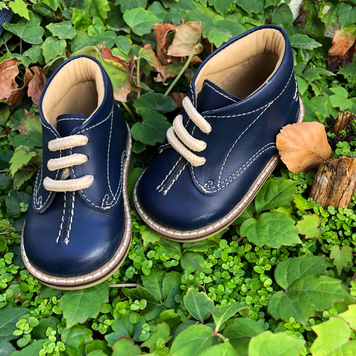 Zapato primeros pasos azul