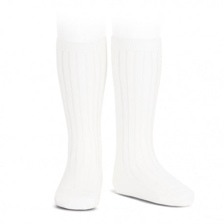 Calcetin Alto Canalle Blanco