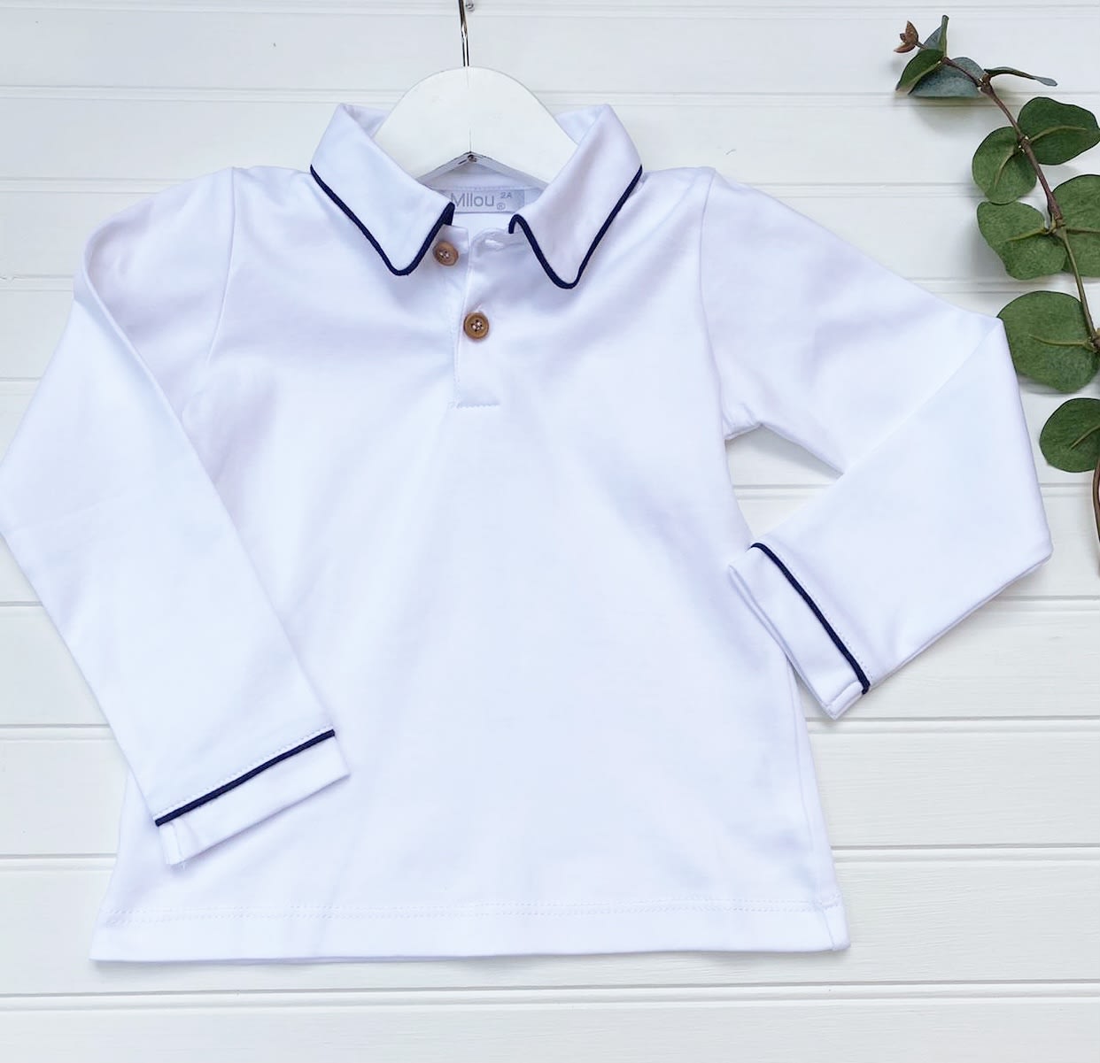 Polera Niño M/l Vivo Az
