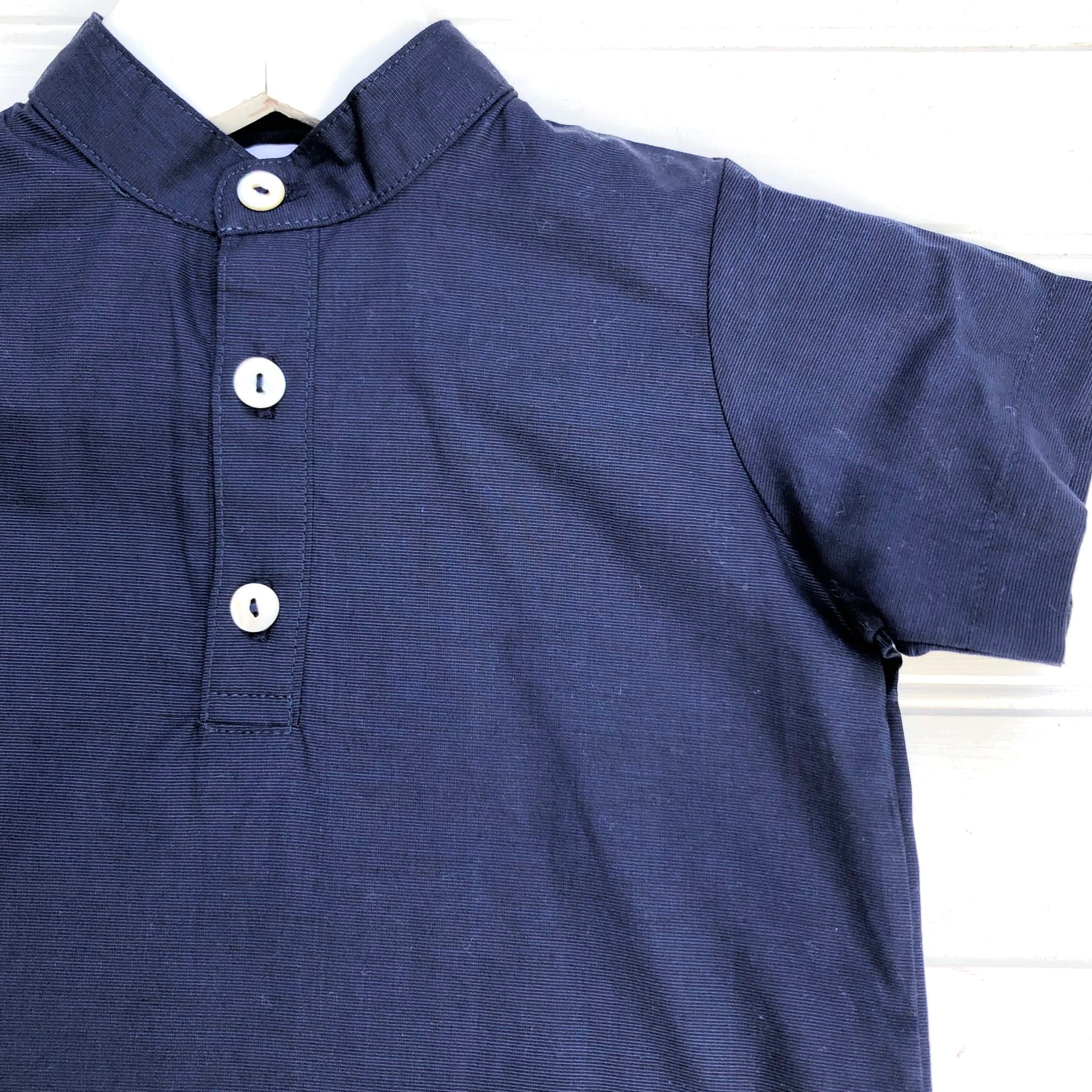 Camisa Mao Azul