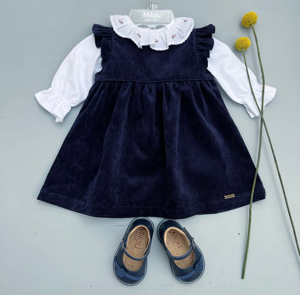 Jumper cot alitas azul