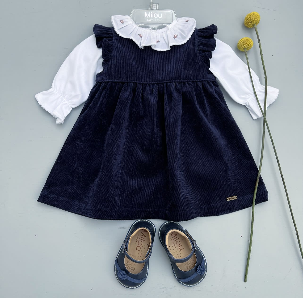 Jumper cot alitas azul