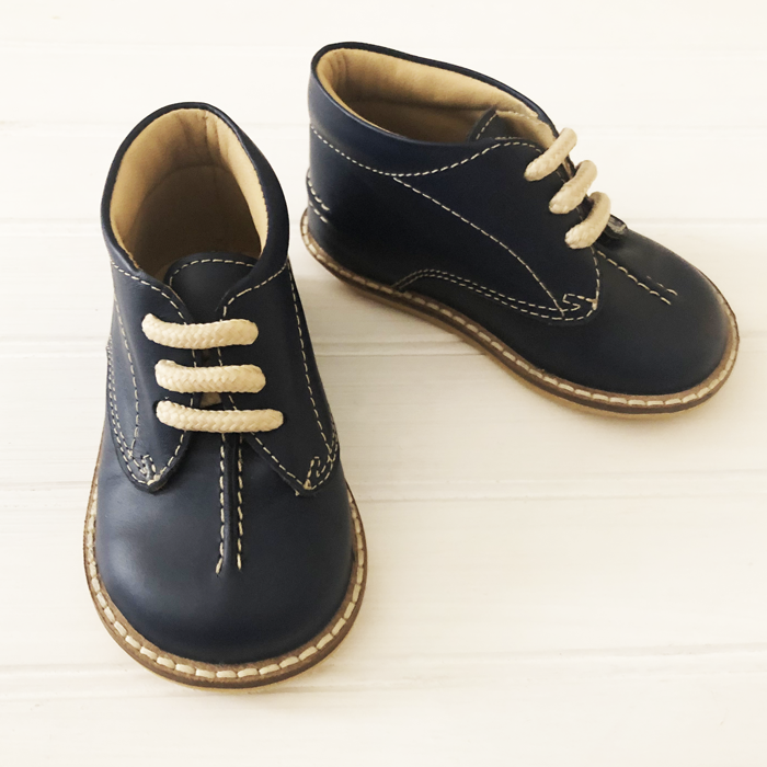 Zapato primeros pasos azul