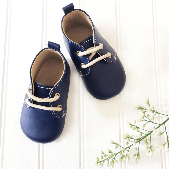 Baby botin  crass azul