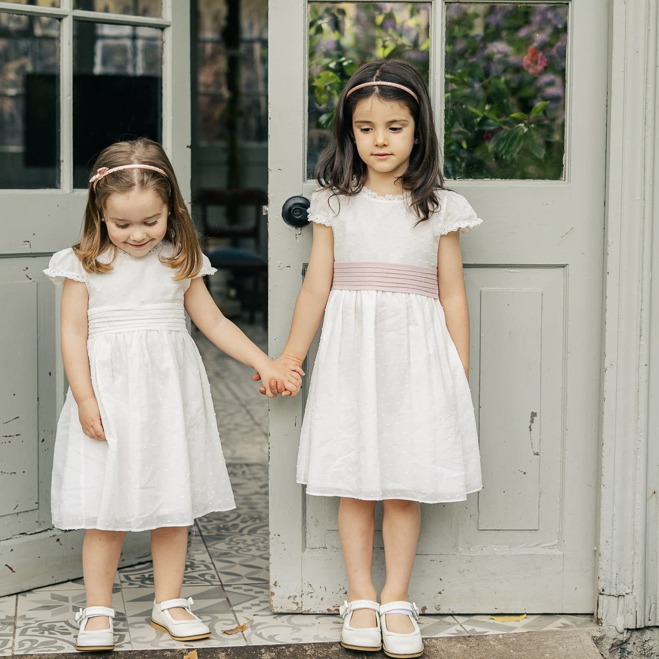 Vestido Jesu Plumeti Cinto Plum