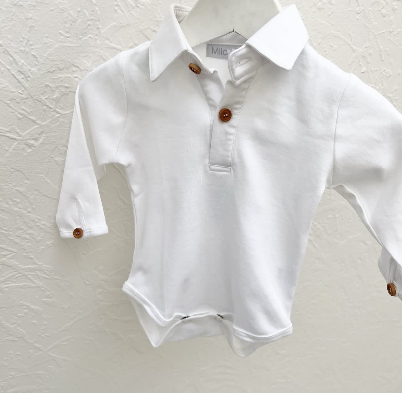 Body M/l Cuello Blanco
