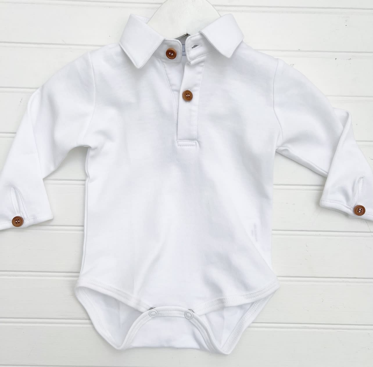 Body M/l Cuello Blanco