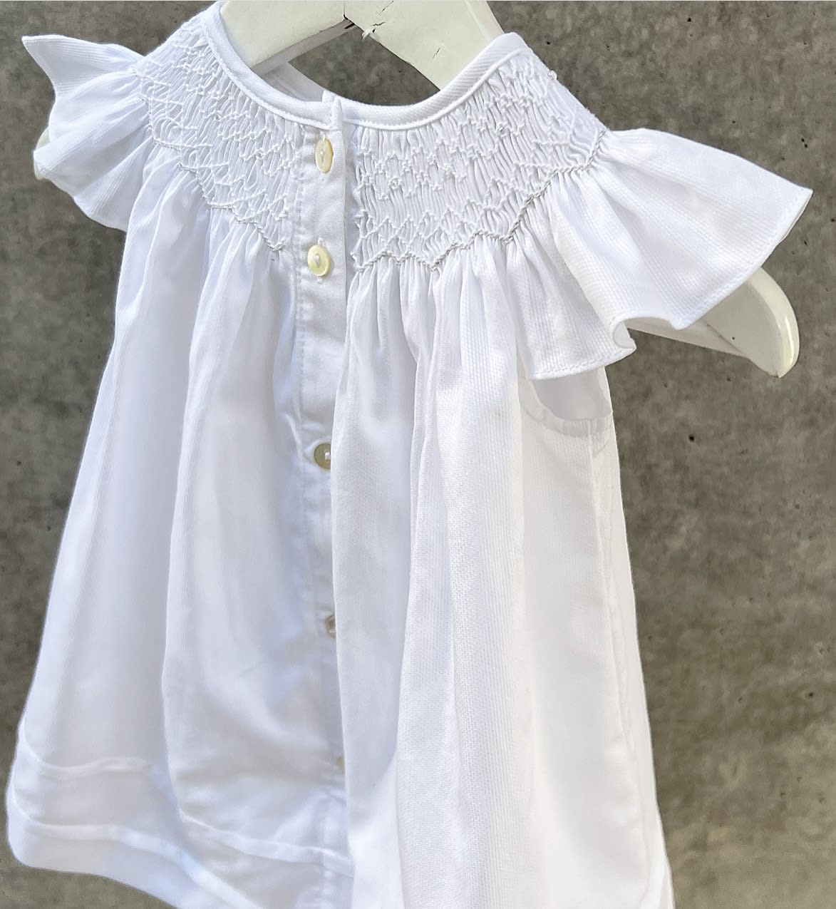 Vestido Amelia Bishop Blanco Alita