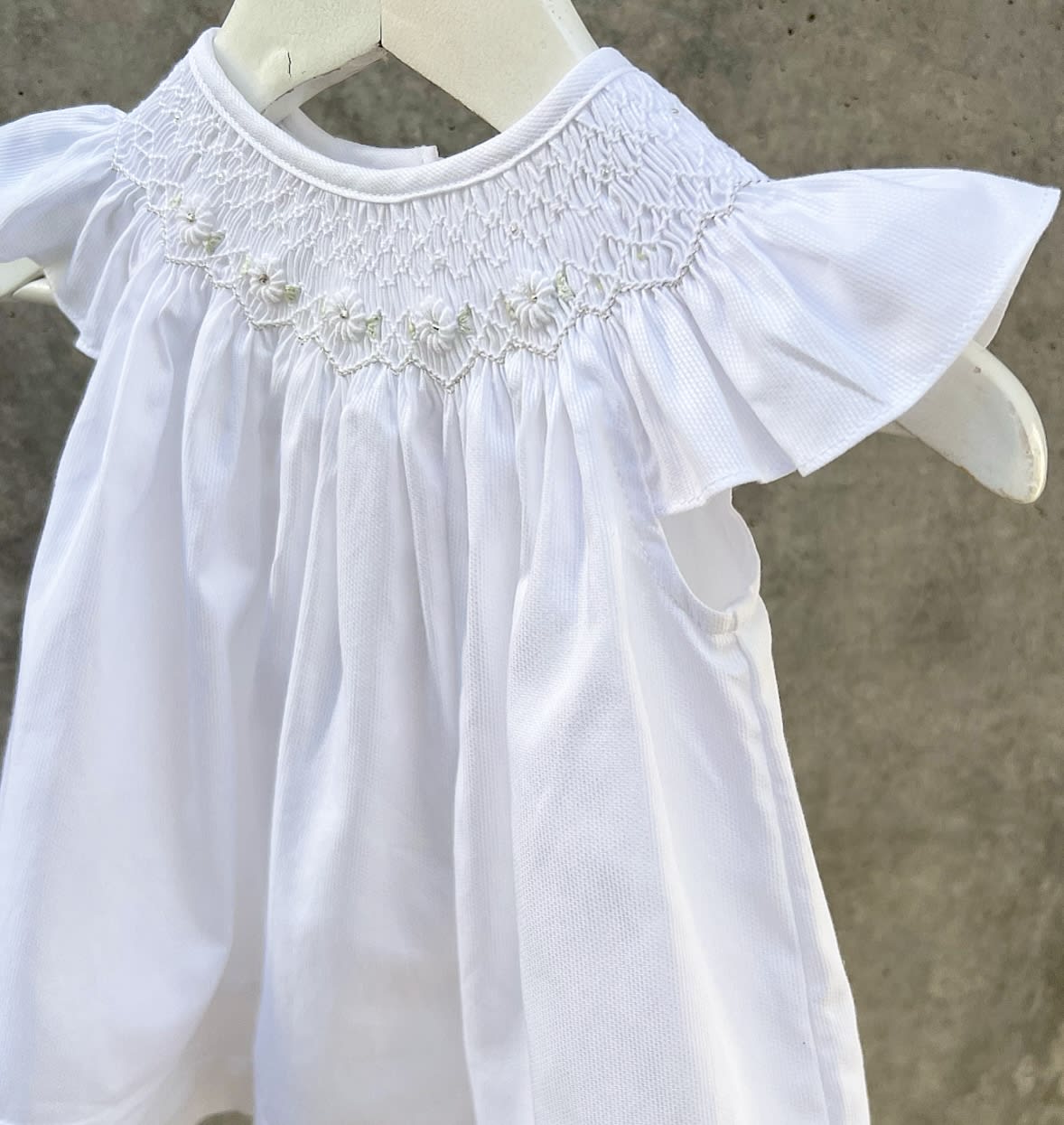 Vestido Amelia Bishop Blanco Alita