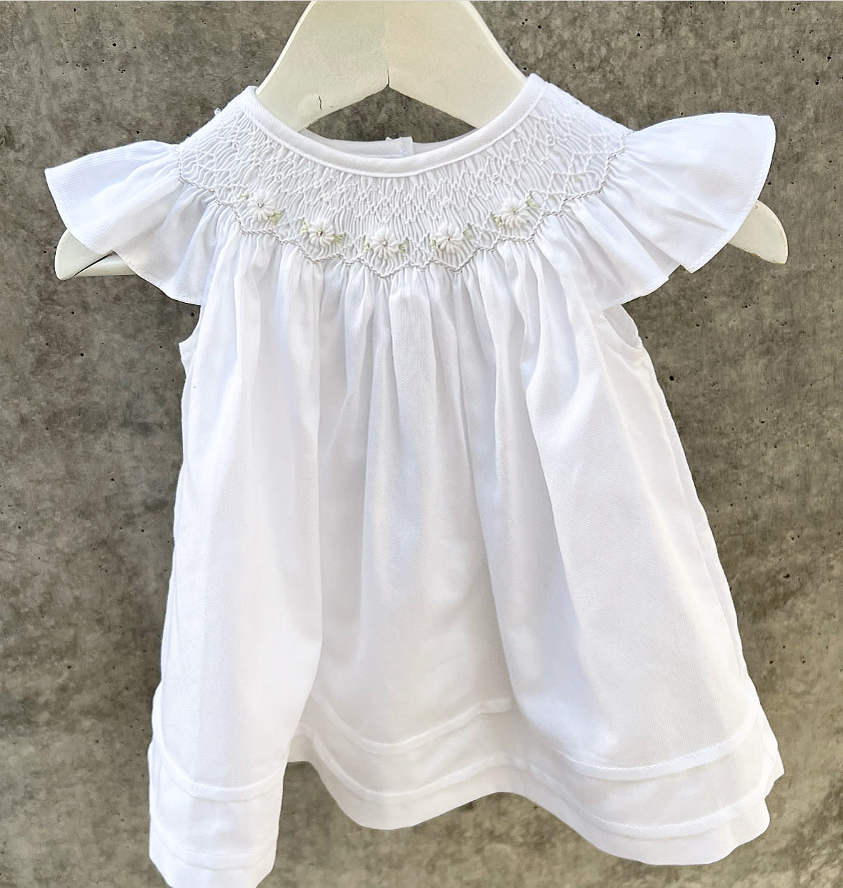 Vestido Amelia Bishop Blanco Alita