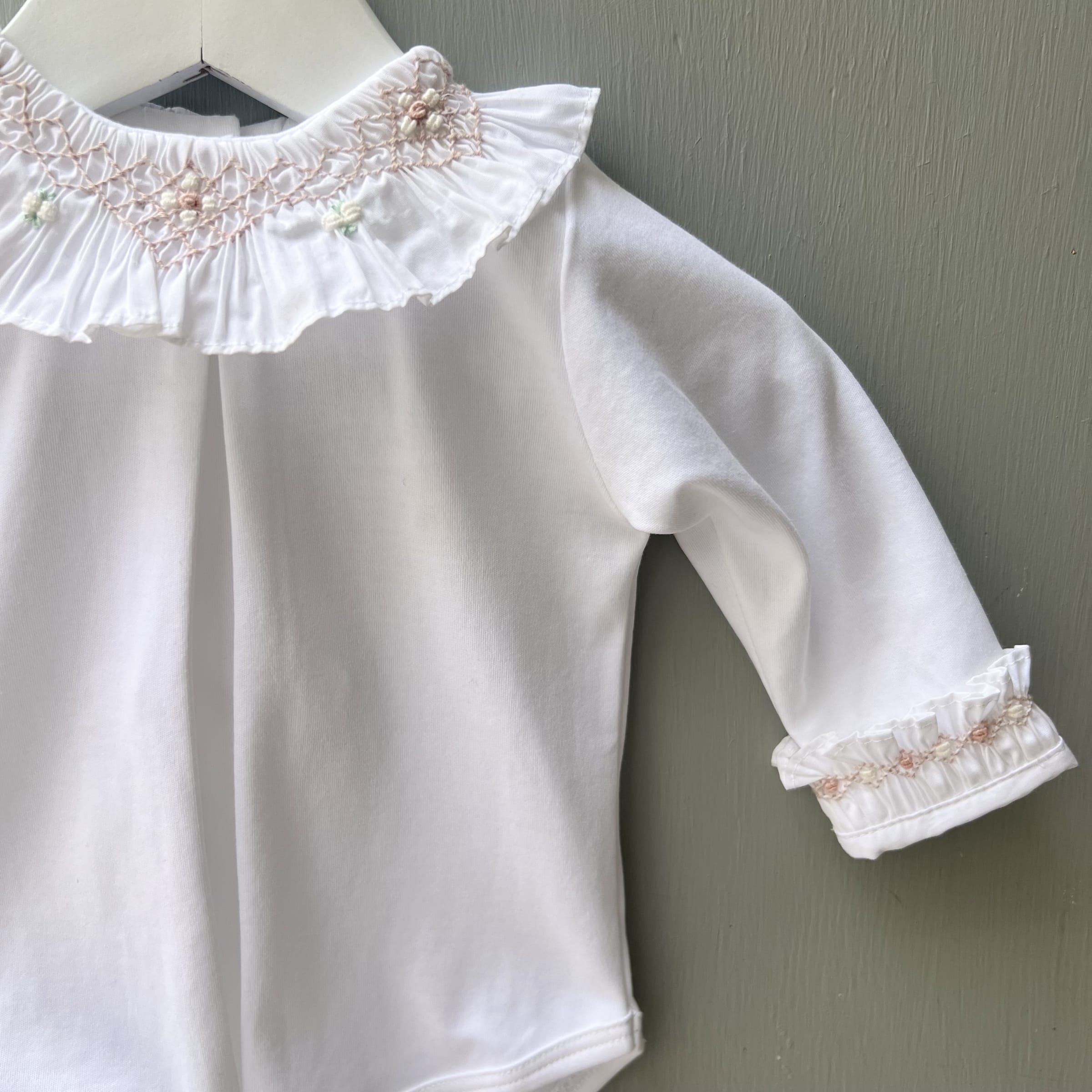 Body bordado smock pima