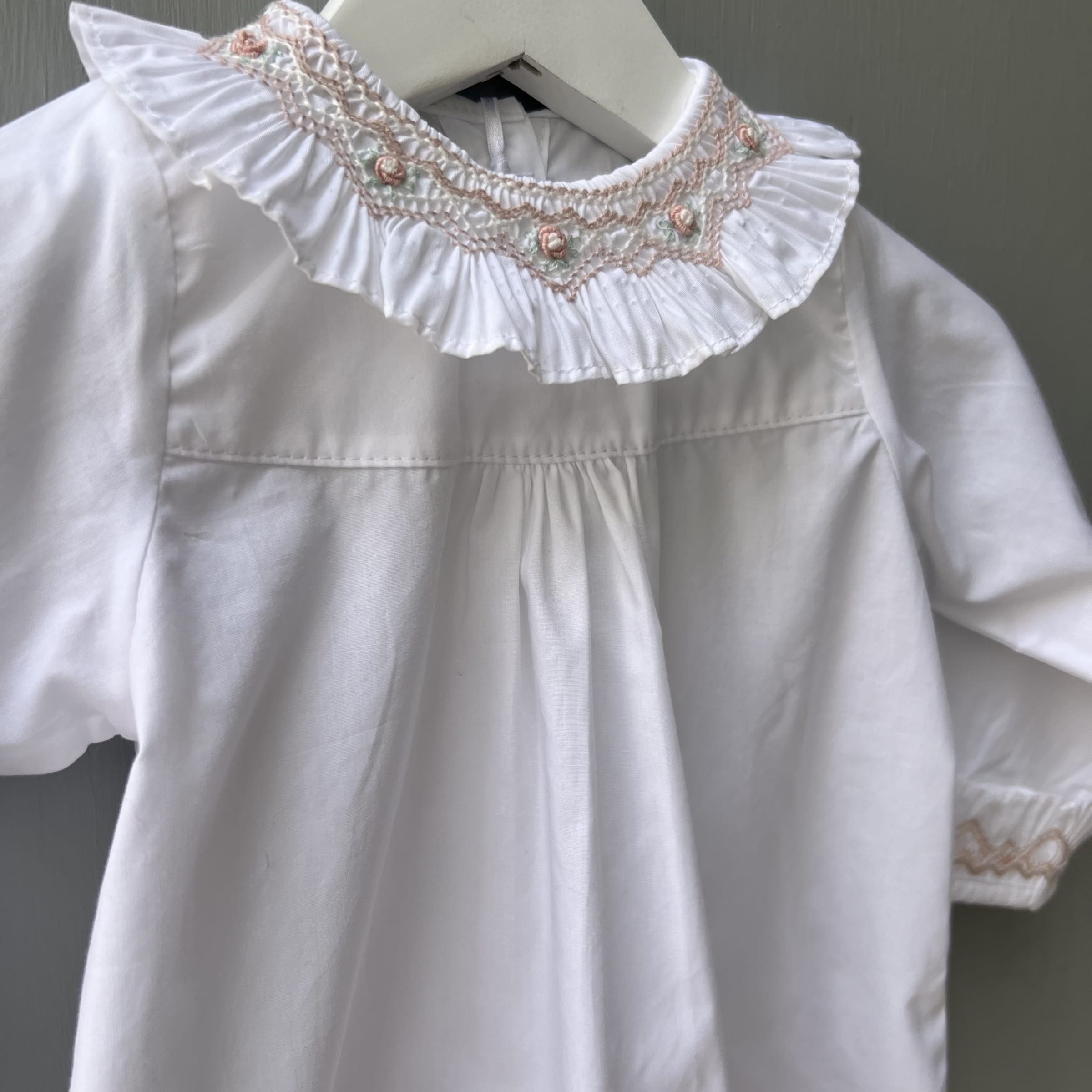 Blusa bordada smock m/l