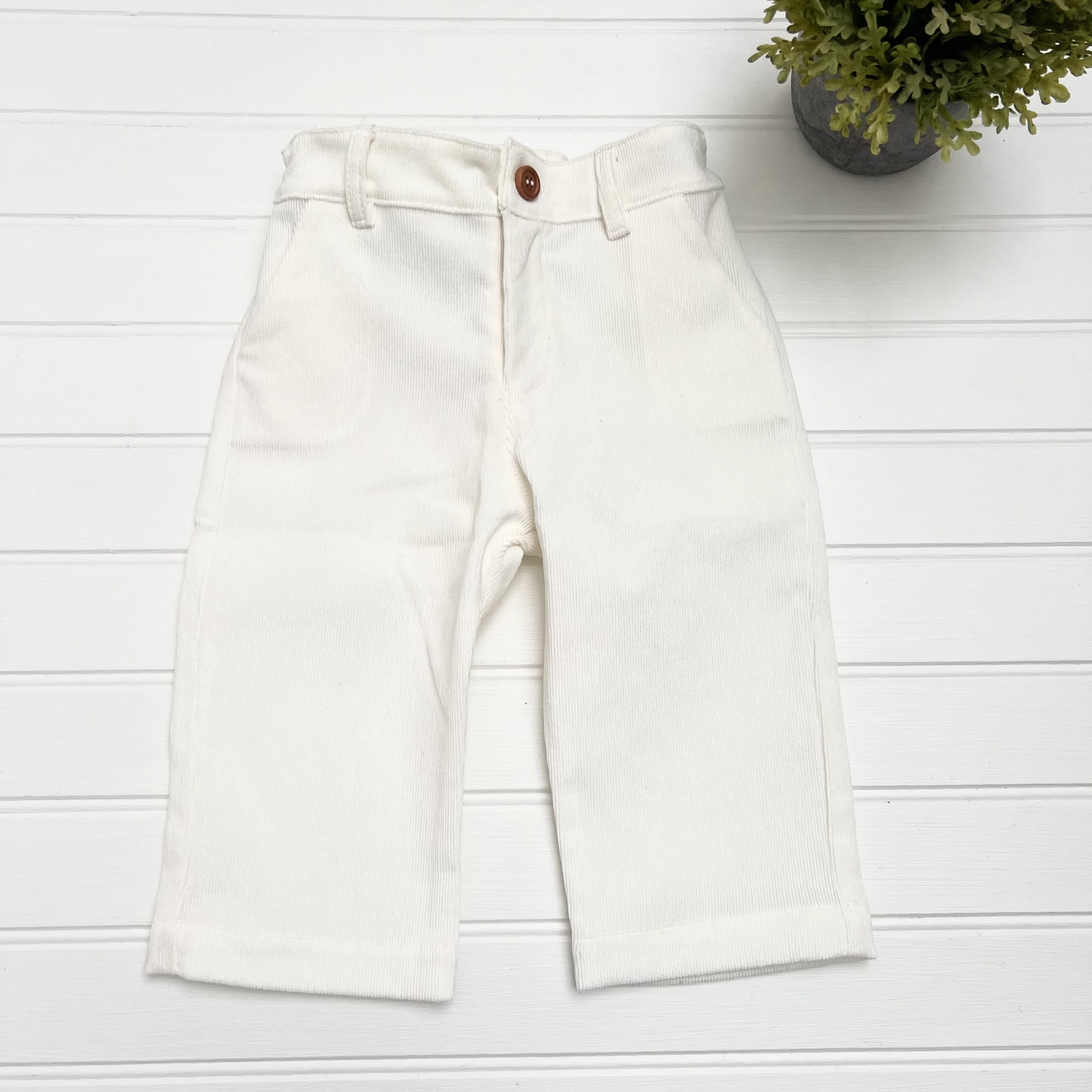 Pantalon Cotele Crudo