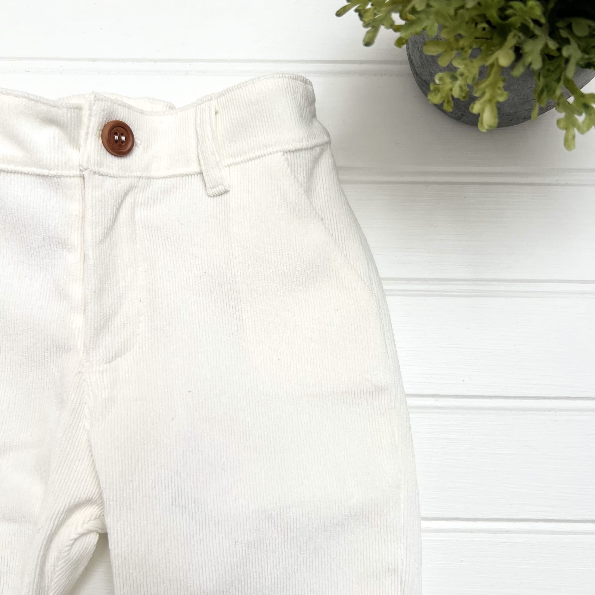 Pantalon Cotele Crudo