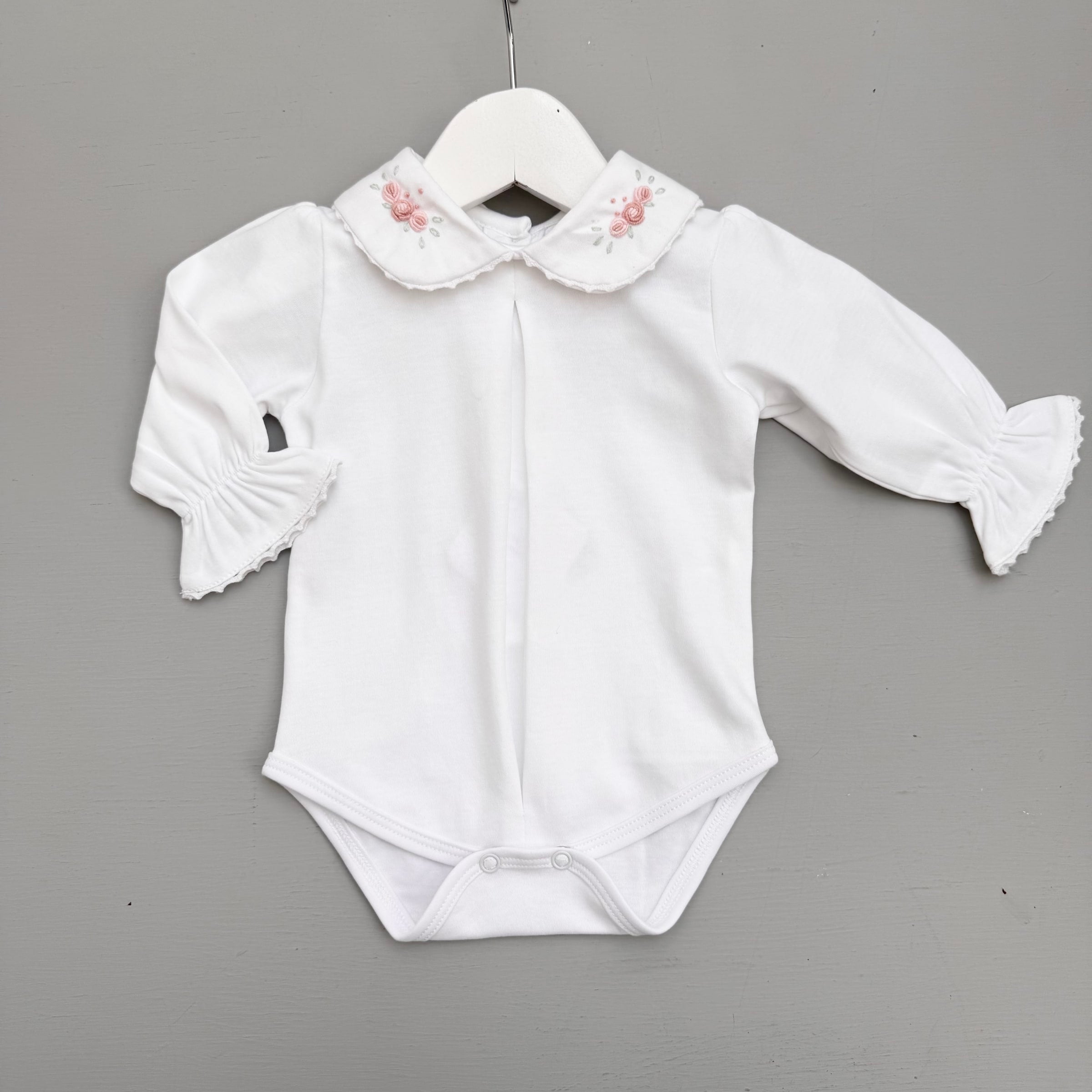 Body cuello bb bordado ml