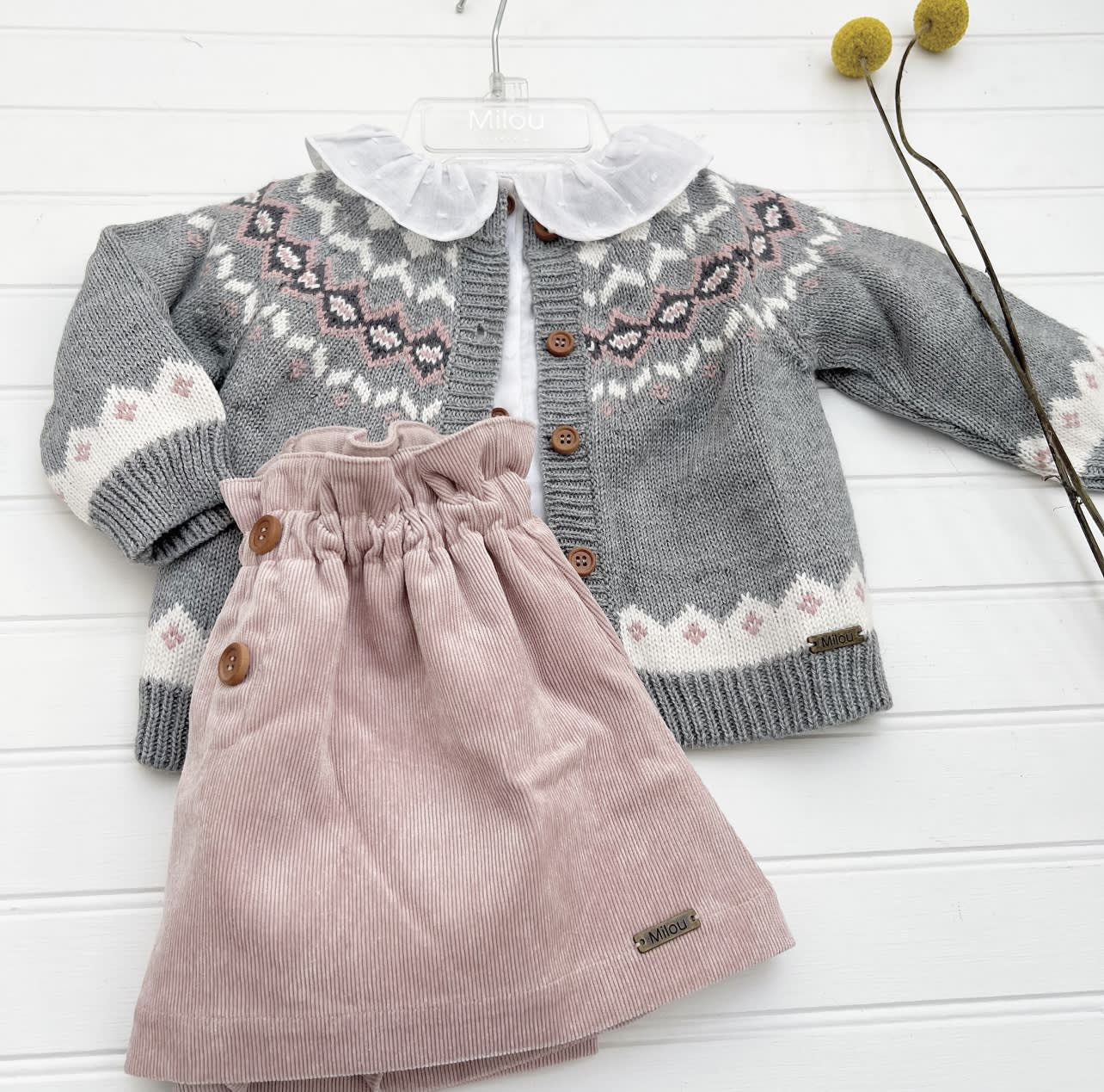 Falda Short Rosa