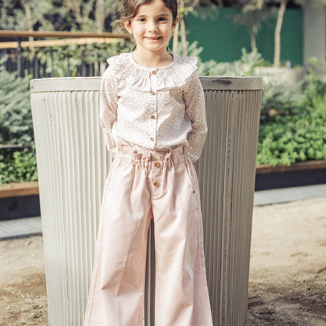 Pantalon sara rosa