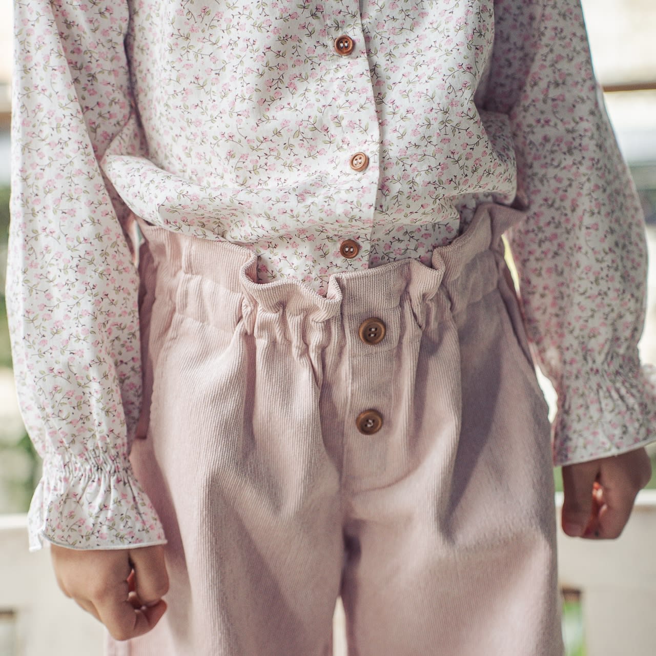 Pantalon sara rosa