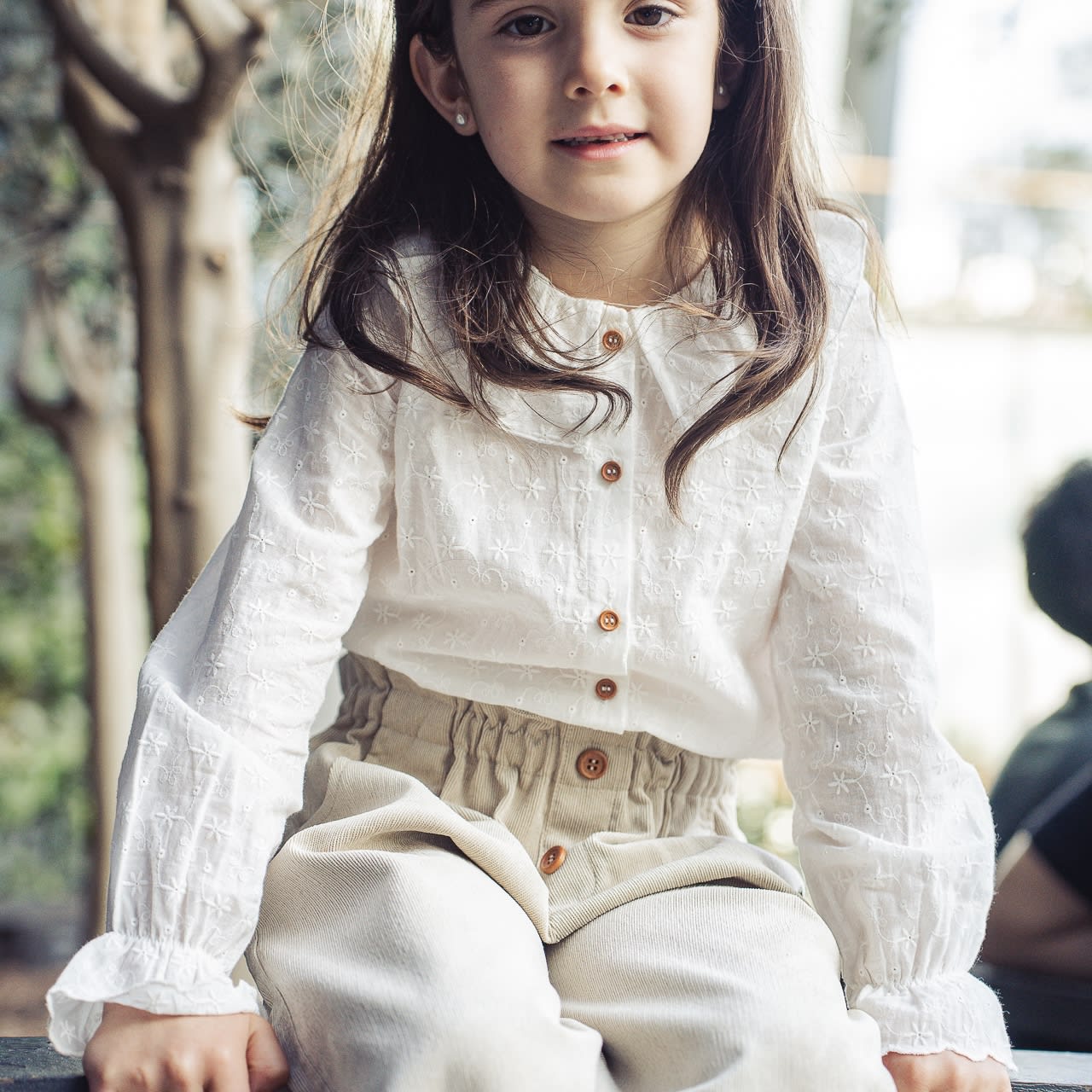 Pantalon sara beige