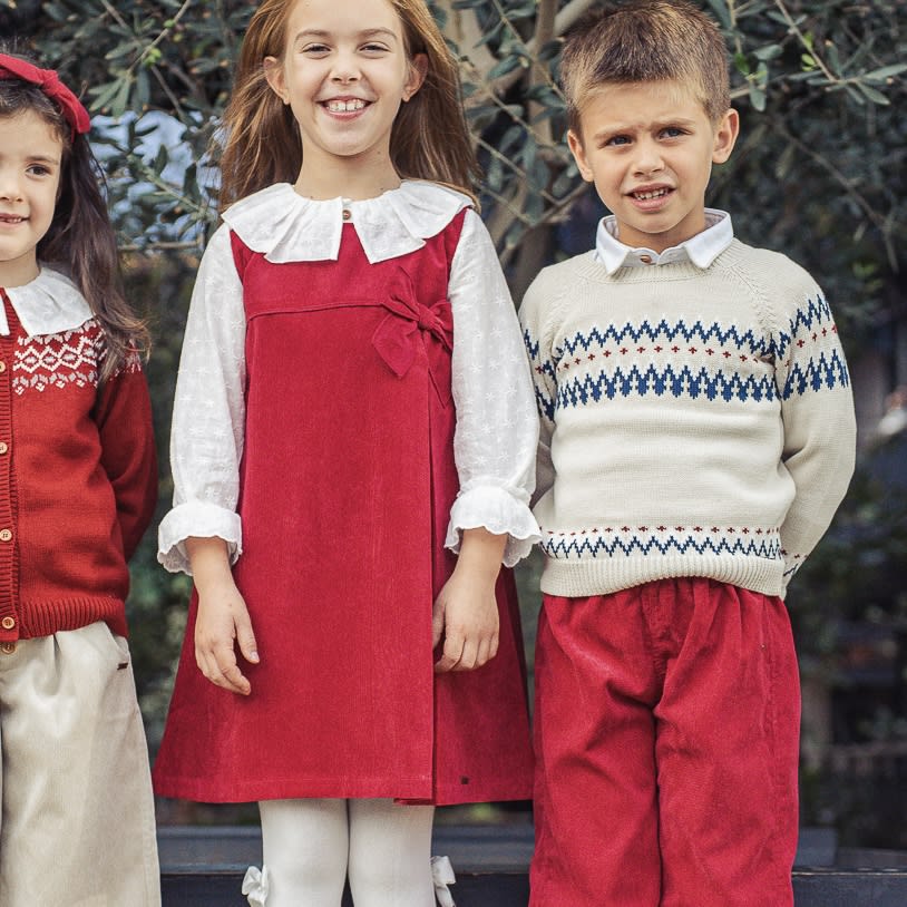 Jumper lazo rojo