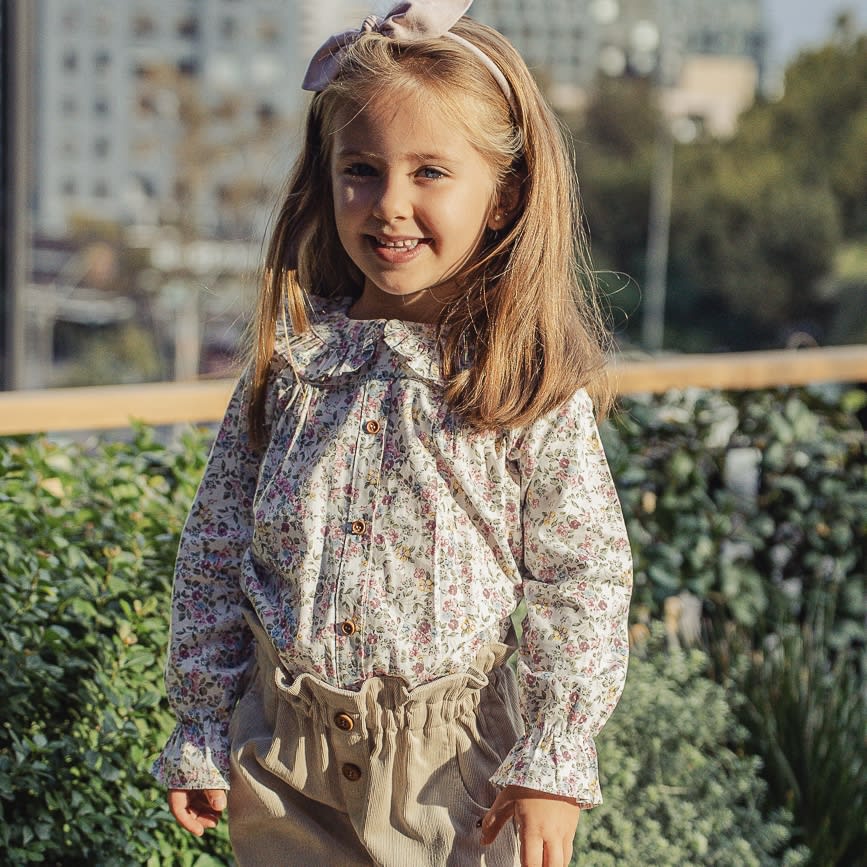 Blusa manuela flores ml
