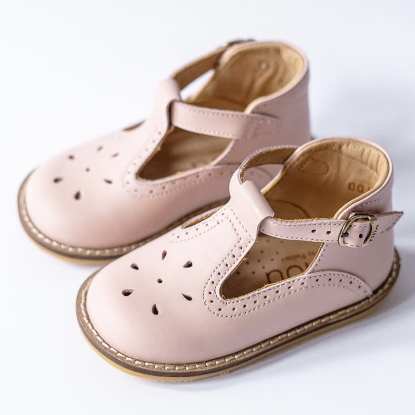 Zapato alicia rosa bajo