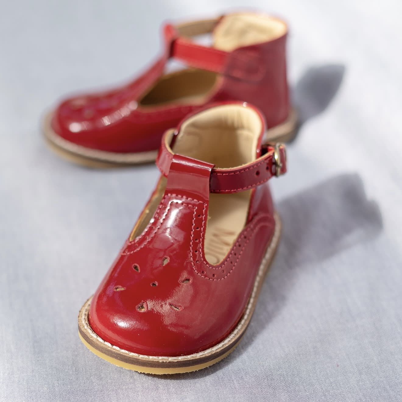 Zapato Alicia Charol Rojo