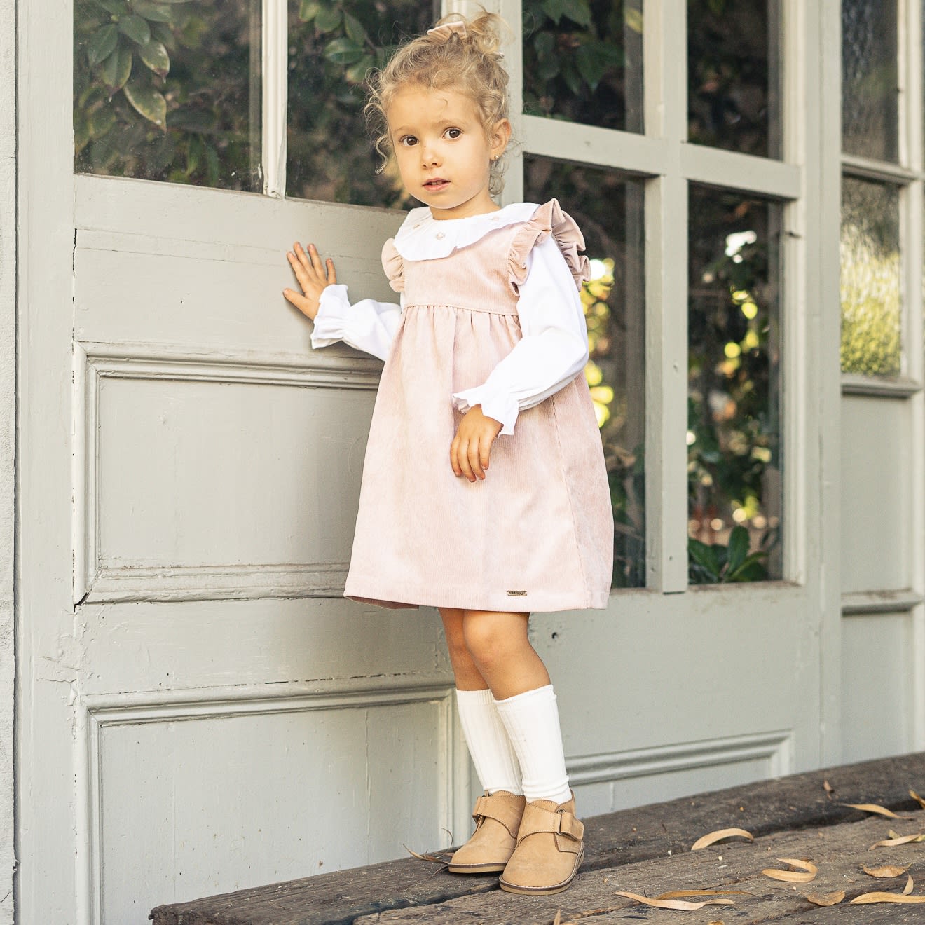 Jumper cot alitas rosa