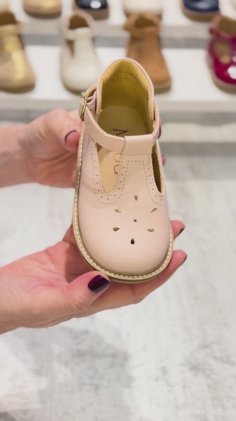 Zapato alicia rosa bajo