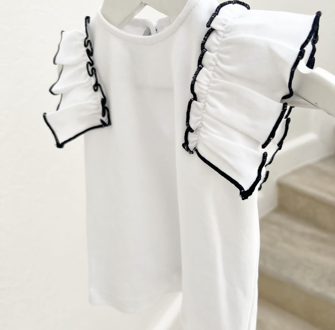 Polera volantes pima